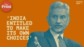 India is not sitting on the fence says External Affairs Minister S.Jaishankar