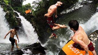 Death Diving Balis Most Famous Waterfall