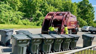 AJ Blosenski Garbage Truck VS School Cart Lines