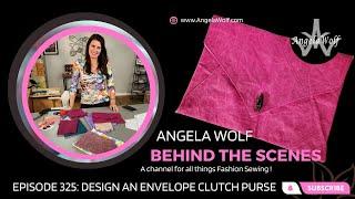 325 LEARN TO SEW AN ENVELOPE CLUTCH PURSE WITH WAXED CANVAS  ANGELA WOLF