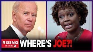 WHERE IS BIDEN? Press Corps SLAMS Karine Jean-Pierre For Lack Of Formal Press Conferences W POTUS