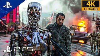 Skynet Terminators Look ABSOLUTELY TERRIFYING  Immersive Graphics 4k60FPS