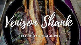 Venison Shank Stew Cookout with Charlie Charcoal Oven A Taste of Scotlands Wild Flavours