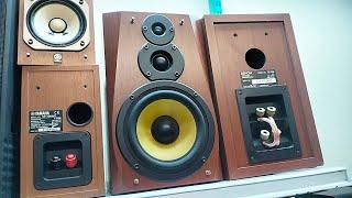 #ตู้ลำโพงวิลเทจ ลำโพง Bookshelf Speaker#มือสองญี่ปุ่น แบรนด์ดังจากญี่ปุ่นและยุโรป บ้านหม้อพลาซ่า