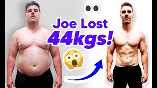 Joes 44Kg Weight Loss Transformation Story MUST WATCH 