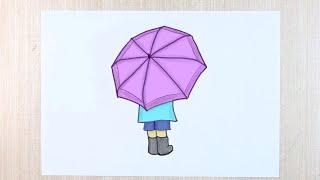 GirlBoy with Umbrella 
