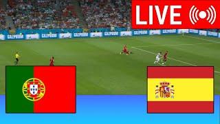 Live  SPAIN VS PORTUGAL  UEFA NATIONS LEAGUE Match Live Streaming  eFOOTBALL PES 21