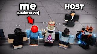 going undercover in a $10000 robux tournament in the strongest battlegrounds...