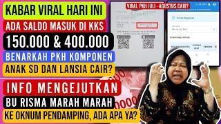 PKH KOMPONEN SD & LANSIA CAIR‼️ UNTUK ALOKASI JULI AGUSTUSBU RISMA MARAH SAMA OKNUM PENDAMPING ‼️