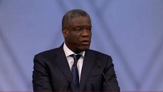 REPLAY - Le discours du Dr. Denis Mukwege prix nobel de la paix