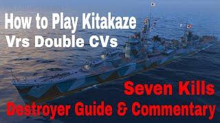 Guide How to Play Destroyers Japanese Kitakaze Wows World of Warships