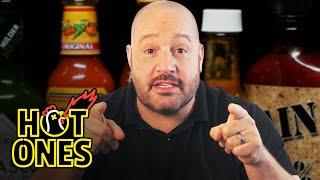 Kevin James Forgets Who He Is While Eating Spicy Wings  Hot Ones