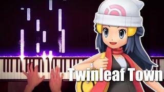 Pokémon Diamond and Pearl Twinleaf Town Theme Piano Nostalgia