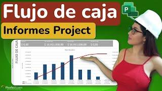 Flujo de caja #project   informes en Microsoft Project