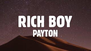 Payton - RICH BOY Lyrics