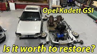 Restoration of a Unique Opel Kadett GSI