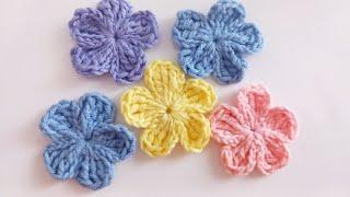 Its very very simpleEasy to Make Crochet Flowers Making Woolen Flowers Step by step free tutorial