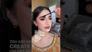 Modern Pakistani Bridal Makeup Using Neetu Josh Beauty “Pearl” lashes  #makeuptutorial #neetujosh