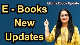 E - Book New Updates  Idioms & Phrases E - Book Updates  English With Rani Maam