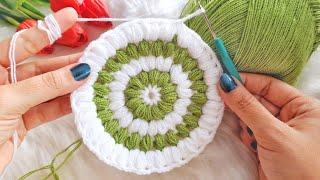 Hem Kolay Hem Güzel Yuvarlak Lif Modeli  1 günde 3 tane ör 90 TL sat  Super Easy  Crochet Knitting