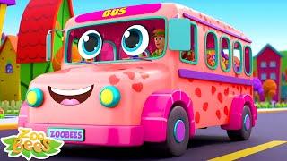The Wheels On The Bus  Baby Bus Song  Nursery Rhymes and Kids Songs For Children With Zoobees