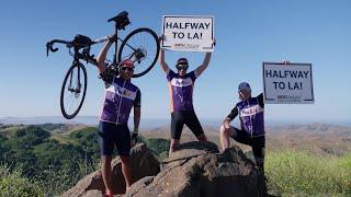 Team FedEx rides in the AIDS LifeCycle - 545 miles from SF to LA