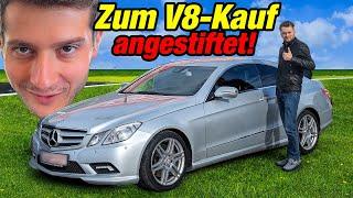 Die besten Träume erfüllt man sich selbst  Mercedes E500 Coupé