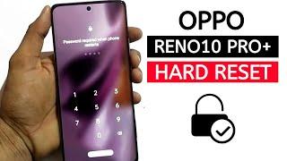 How to Hard Reset Oppo Reno10 Pro+ 5G Without Pc  Oppo Reno10 Pro+ Factory data reset.