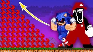 Super Mario Bros. But Wonder Moons Seed = Muscular Mario MX and Sonic...  ADN MARIO GAME
