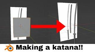 Making a Katana Blender