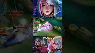 MELISSA MANIAC  INSANE DAMAGE Mobile Legends Bang Bang  #shorts #youtubeshorts #melissa