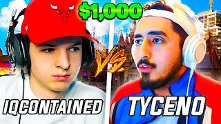 I challenged Tyceno to a $1000 WAGER NBA 2K23  IQCONTAINED VS TYCENO