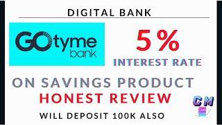 GOTyme Bank 5% Interest Rate I Honest Review