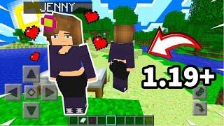 HOW TO DOWNLOAD *NEW* JENNY MOD IN MINECRAFT PE 1.19+  ANDROID AND IOS TUTORIAL 2022