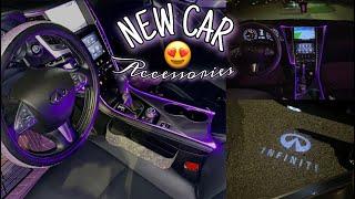 I GOT NEW CAR ACCESSORIES  Amazon Unboxing + Clean My Car With Me   Jay Monaee