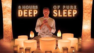 8 HOURS OF PURE SLEEP    My Deepest Frequency Singing Bowls    Sound Bath Music