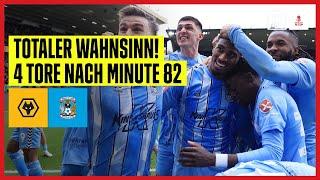 WAHNSINN Zweitligist im Halbfinale & verrücktes Ende Wolverhampton - Coventry City  FA Cup  DAZN