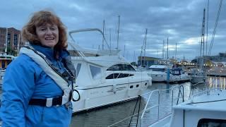 First Voyage Crossing the North Sea to the UK from the Netherlands  EP 255