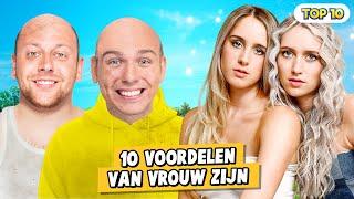 10 VOORDELEN VAN VROUW ZIJN