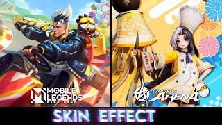 Claude vs Shiro  Sanrio Skins Effect l MLBB OA