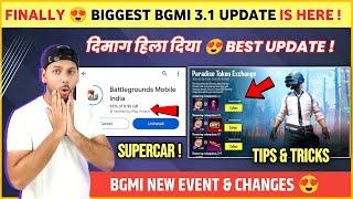 BIG CHANGES  Biggest Bgmi 3.1 Update is Here  Bgmi New Event  Bgmi New Update  3.1 Update Bgmi