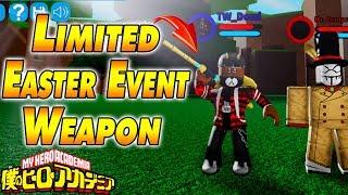 How To Get Limited Easter Event Weapon Boku No Roblox Remastered