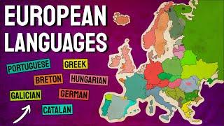 What If European Countries Were Divided By Language?