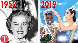 The Miss Universe Beauty Pageants Throughout History