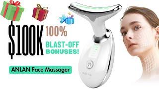 ANLAN Anti-Wrinkle Face Massager  $100k Bonuses in Description