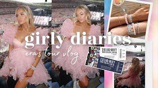 ERAS TOUR VLOG  pink girly lovers era vibes GRWM + concert vlog + Q&A