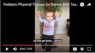 Teaching Walking Pediatric Physical Therapy for Babies #40