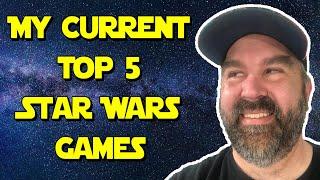 My Current Top 5 Star Wars Games I Enjoy Playing