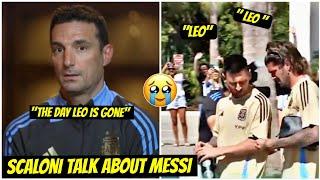 MESSI Fans Shocked By Scalonis Heartbreaking Message & De Paul Spotted with Leo Argentina Training