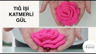 The highly anticipated crochet rose model knitting for beginnersFigen Ararat